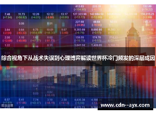综合视角下从战术失误到心理博弈解读世界杯冷门频发的深层成因